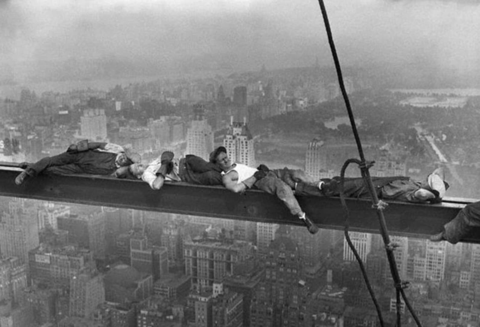 lunch atop a skyscraper other